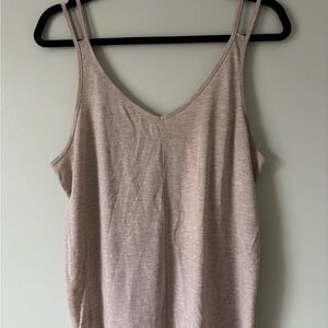 Alo tanktop light pink heathered medium